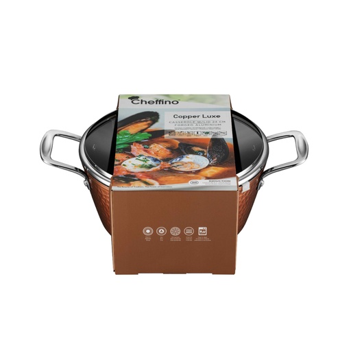 [115087] LONEC 24 CM COPPER LUXE