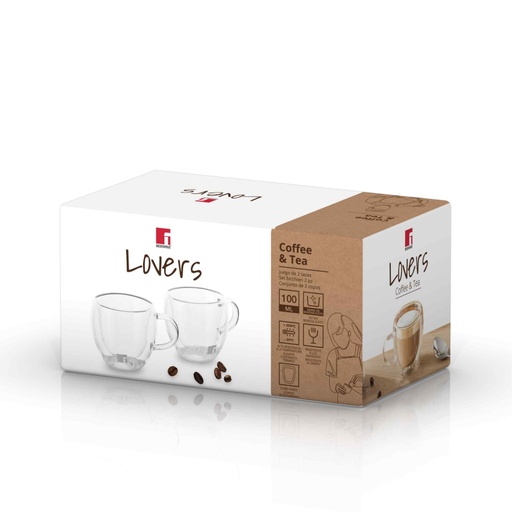 [114864] KOZARCI SET 2/1 100ML LOVERS