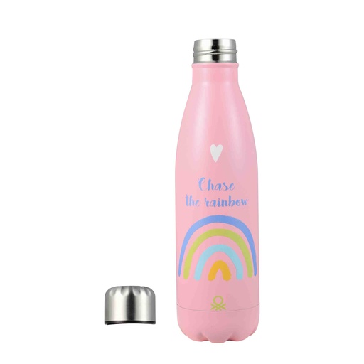 [115213] TERMO STEKLENICA BENETTON 500 ML - roza
