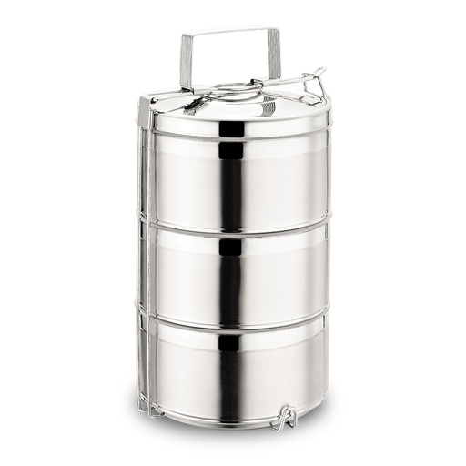 [113315] MENAŽNA POSODA 3-DELNA INOX