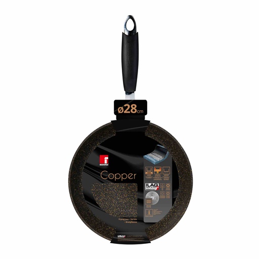 [113969] PONEV 28 CM COPPER
